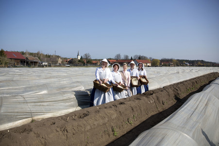 Eröffnung der Spargelsaison 2020 in Beelitz