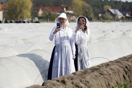 Eröffnung der Spargelsaison 2020 in Beelitz