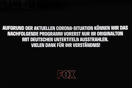 Symbolfoto Corona-Krise beeinflusst Synchronisation neuer TV-Serien