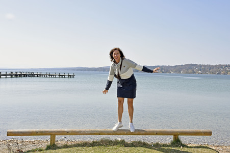 Photoshooting mit Carin C. Tietze am Starnberger See