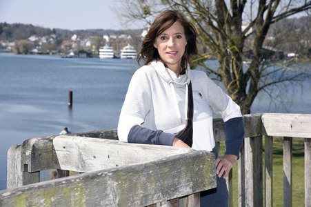 Photoshooting mit Carin C. Tietze am Starnberger See