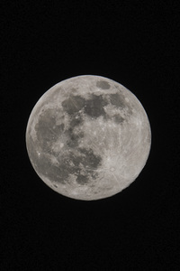 Supermond über Hannover