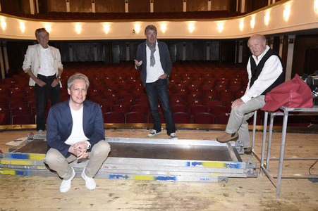 Reduzierte Proben wegen der Corona-Krise in der Komödie im Bayerischen Hof in München