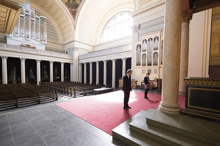 Eingeschränkter Oster-Gottesdienst wegen Corona-Krise in Potsdam