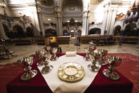 Festgottesdienst am Ostersonntag im Berliner Dom in Berlin