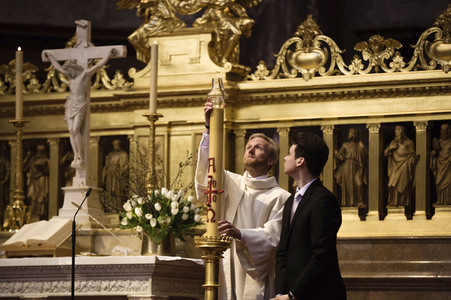 Festgottesdienst am Ostersonntag im Berliner Dom in Berlin