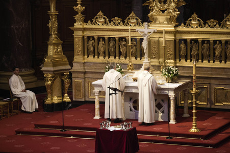 Festgottesdienst am Ostersonntag im Berliner Dom in Berlin