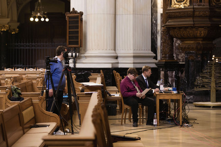 Festgottesdienst am Ostersonntag im Berliner Dom in Berlin