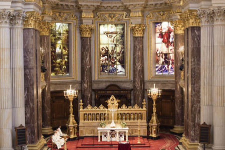 Festgottesdienst am Ostersonntag im Berliner Dom in Berlin