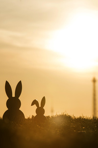 Osterhasen in Berlin