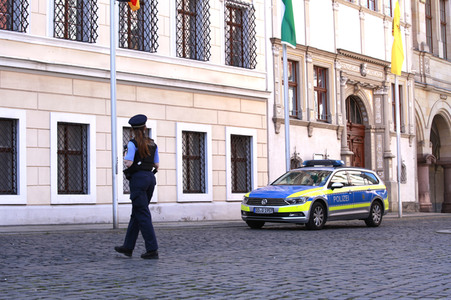 Polizekontrollen nach Aufruf zu einer Demonstration in Görlitz