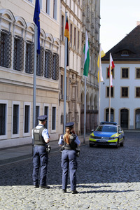 Polizekontrollen nach Aufruf zu einer Demonstration in Görlitz
