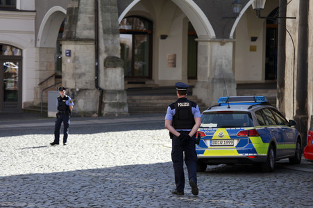 Polizekontrollen nach Aufruf zu einer Demonstration in Görlitz