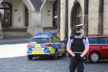 Polizekontrollen nach Aufruf zu einer Demonstration in Görlitz