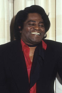 Pressetermin mit James Brown in London