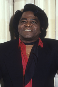 Pressetermin mit James Brown in London