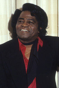 Pressetermin mit James Brown in London