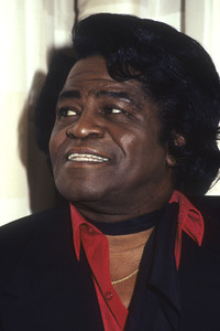 Pressetermin mit James Brown in London