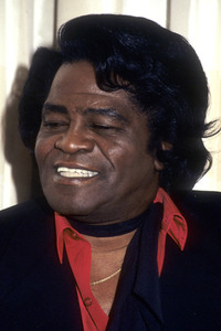 Pressetermin mit James Brown in London