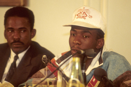 Presskonferenz mit Bobby Brown in London