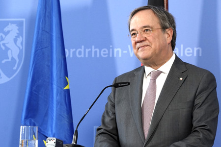 Pressestatement von Armin Laschet in Düsseldorf