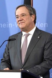 Pressestatement von Armin Laschet in Düsseldorf