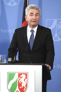 Pressekonferenz zur NRW Soforthilfe in Düsseldorf