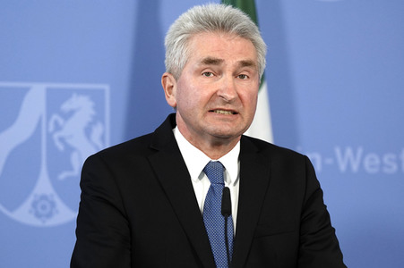 Pressekonferenz zur NRW Soforthilfe in Düsseldorf