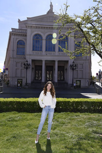 Fototermin mit Lena Meckel in München