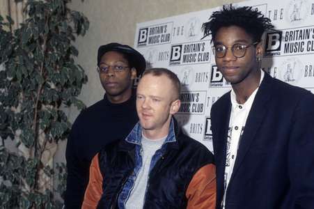 Photocall mit Beats International feat. Jimmy Somerville in London