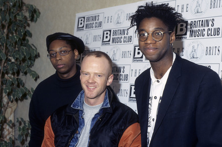Photocall mit Beats International feat. Jimmy Somerville in London