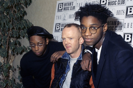 Photocall mit Beats International feat. Jimmy Somerville in London