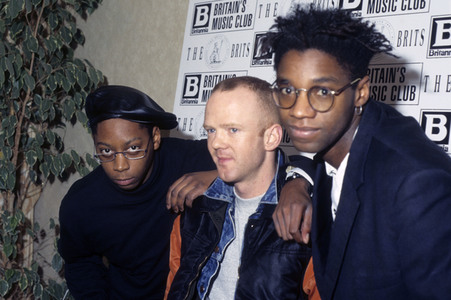 Photocall mit Beats International feat. Jimmy Somerville in London