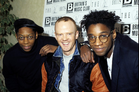 Photocall mit Beats International feat. Jimmy Somerville in London