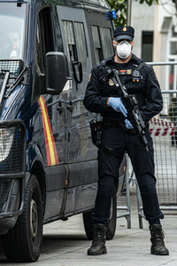 Coronamaßnahmen in Madrid