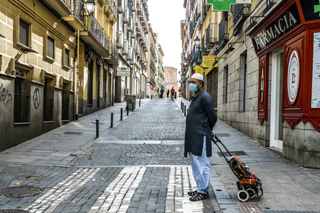 Coronamaßnahmen in Madrid