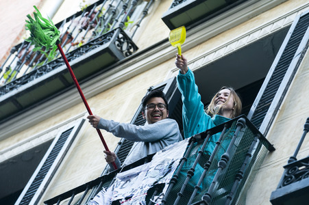 Coronamaßnahmen in Madrid