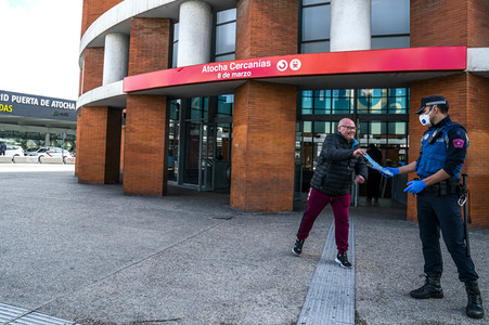 Coronamaßnahmen in Madrid