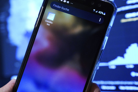 Symbolfoto CoroNotes-App