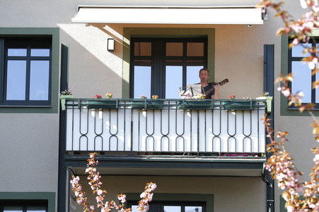 Balkonkonzert in Halle