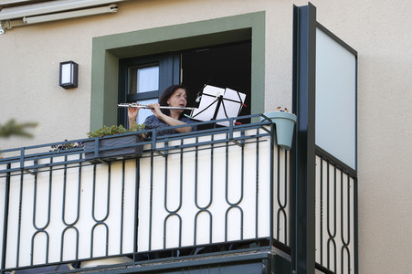 Balkonkonzert in Halle