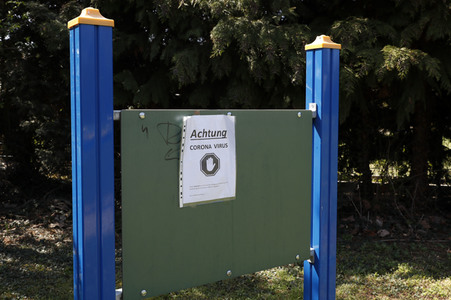 Symbolfoto Spieplatzsperrung