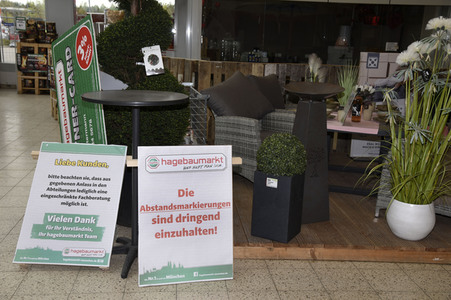 Symbolfoto Öffnung der Gartencenter und Baumärkte in Bayern