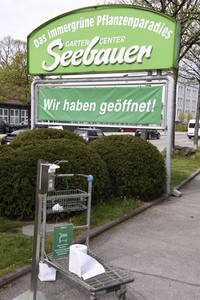 Symbolfoto Öffnung der Gartencenter und Baumärkte in Bayern