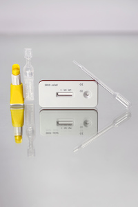 Symbolfoto Corona-Test