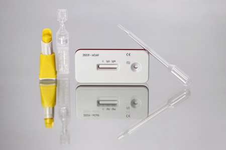 Symbolfoto Corona-Test