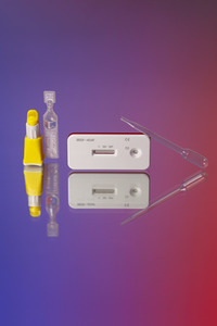 Symbolfoto Corona-Test