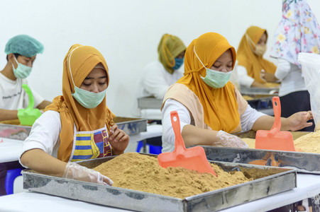 Kokosblütenzuckerproduktion in Yogyakarta