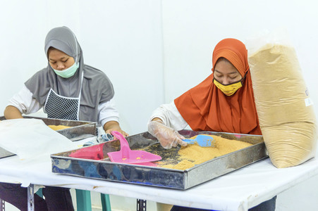 Kokosblütenzuckerproduktion in Yogyakarta