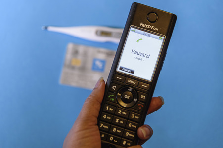 Symbolfoto Krankschreibungen per Telefon